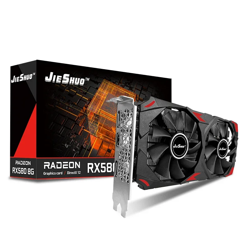 JIESHUO グラフィックカード AMD RX 580 8 - Rx 580 8Gb 2048Sp Gpu のレビューと価格